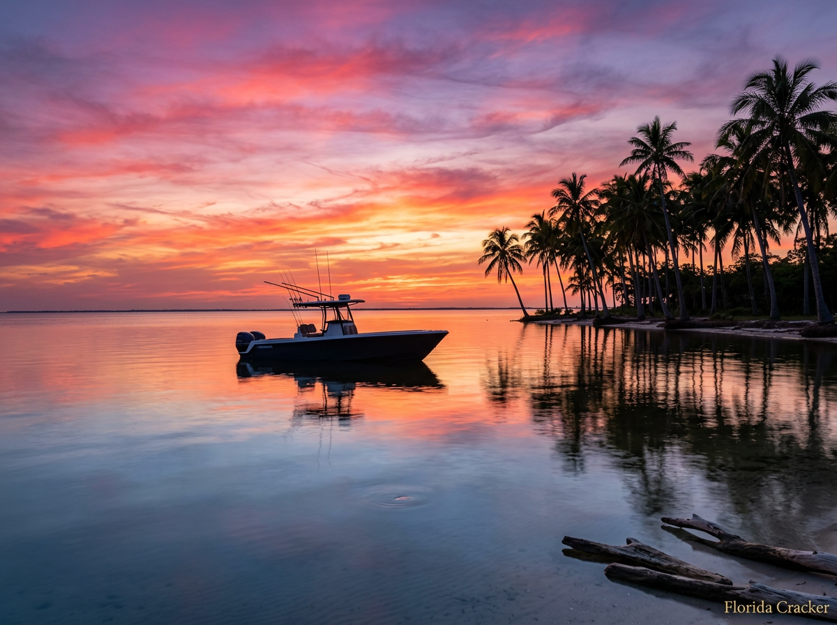 Florida sunset on the Gulf
